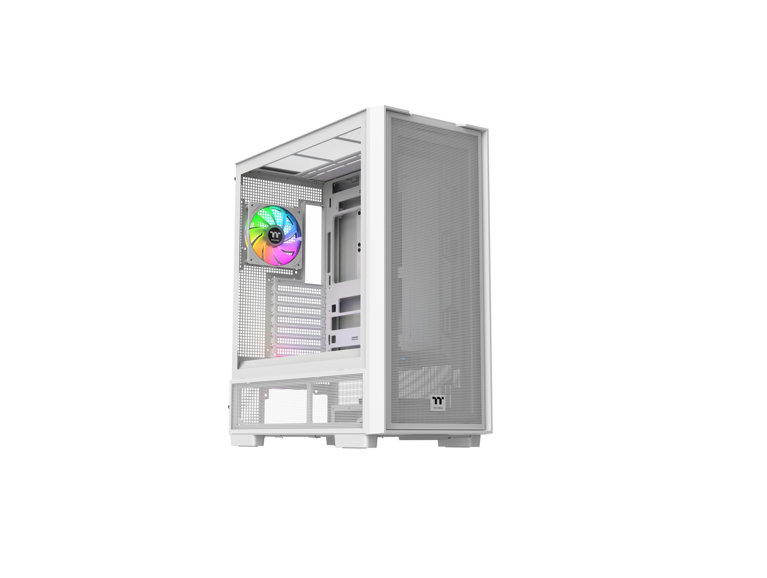 THERMALTAKE S380 TG ARGB Midi Tower ATX Gehäuse snow