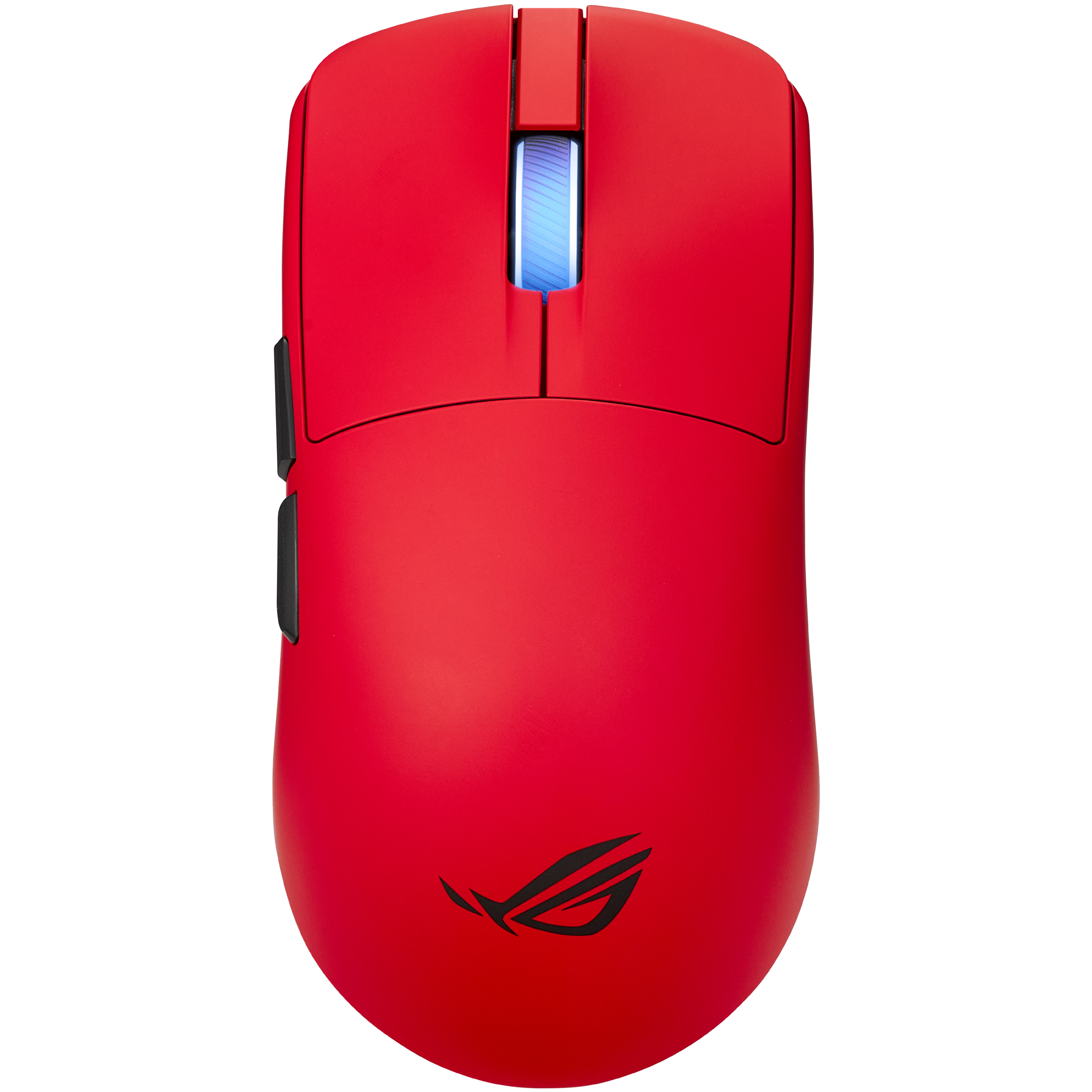 ASUS ROG Harpe II ACE Wireless Gaming Maus schwarz | 48 g Ultralight | 42.000 DPI | 8K Polling Rate | Bluetooth, RF & USB, Lava-Rot