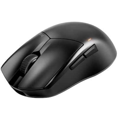be quiet!  Dark Perk Ergo Schwarz  Kabellose Ergonomische Gaming-Maus, 32.000 DPI, 8000 Hz Abtastrate, 55g | 04260052192764