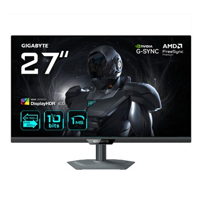 Gigabyte  G27U 27 Zoll 4K (UHD) / FHD (DualMode) Fast IPS Gaming Monitor 16:9 DP/HDMI 160Hz/320Hz | 04719331872571