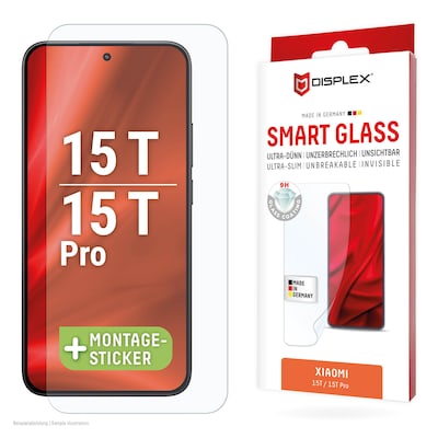 Displex  Smart Glass für Xiaomi 15T/15T Pro | 04028778126728