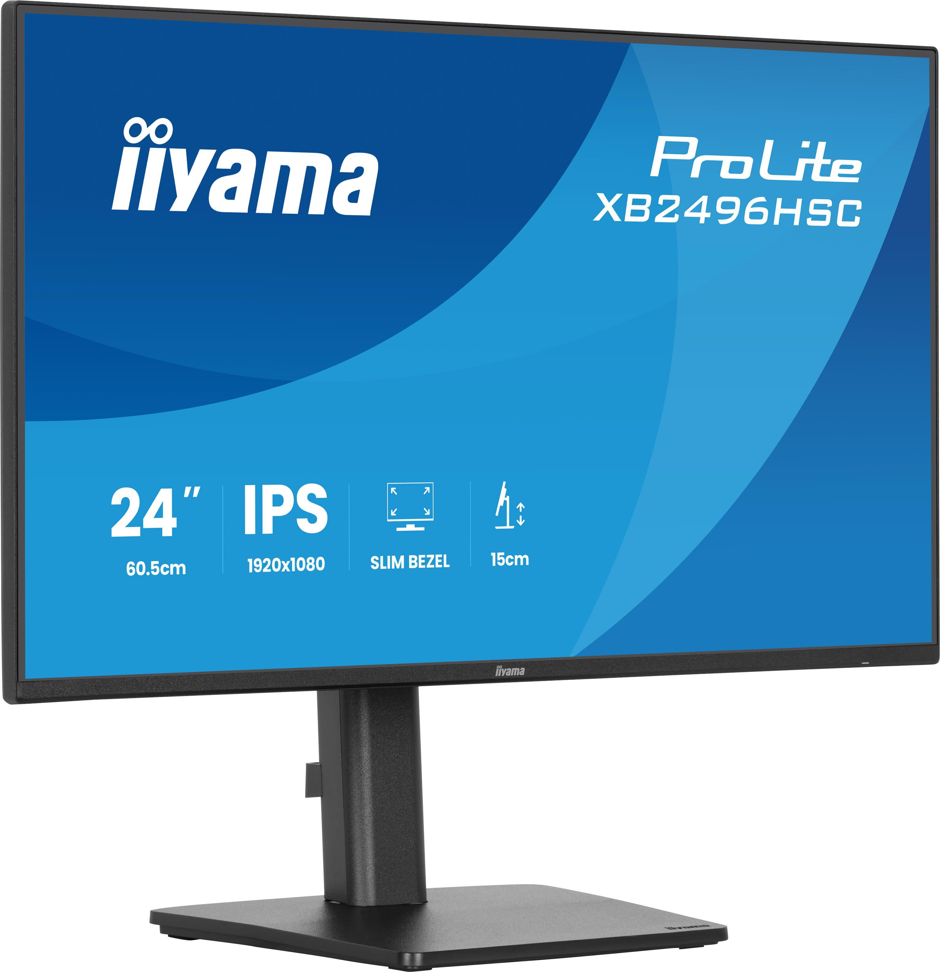 iiyama ProLite XB2496HSC-B1 24 Zoll Full HD IPS Panel 16:9 144 Hz Monitor