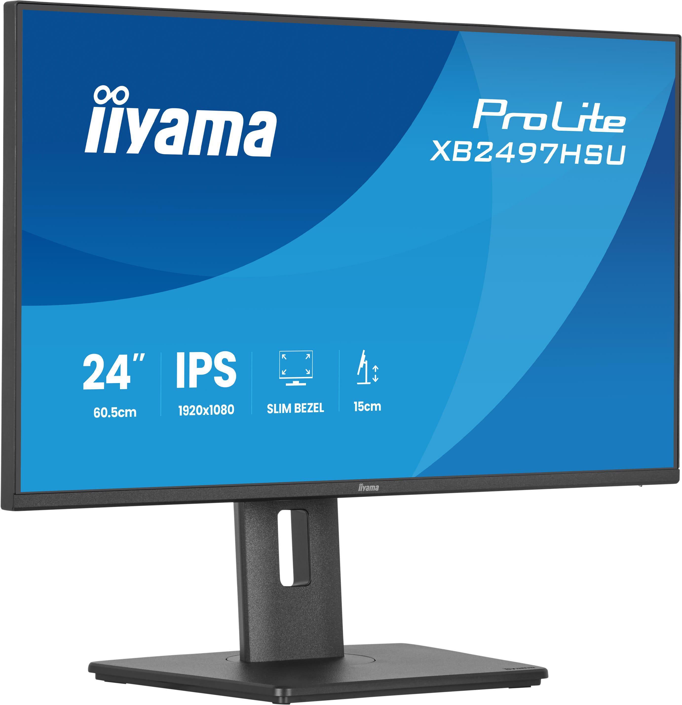 Iiyama Prolite 24" Fhd Ips 16:9 120 Hz Monitor Schwarz Xb2497hsu-B1 - Bild 7