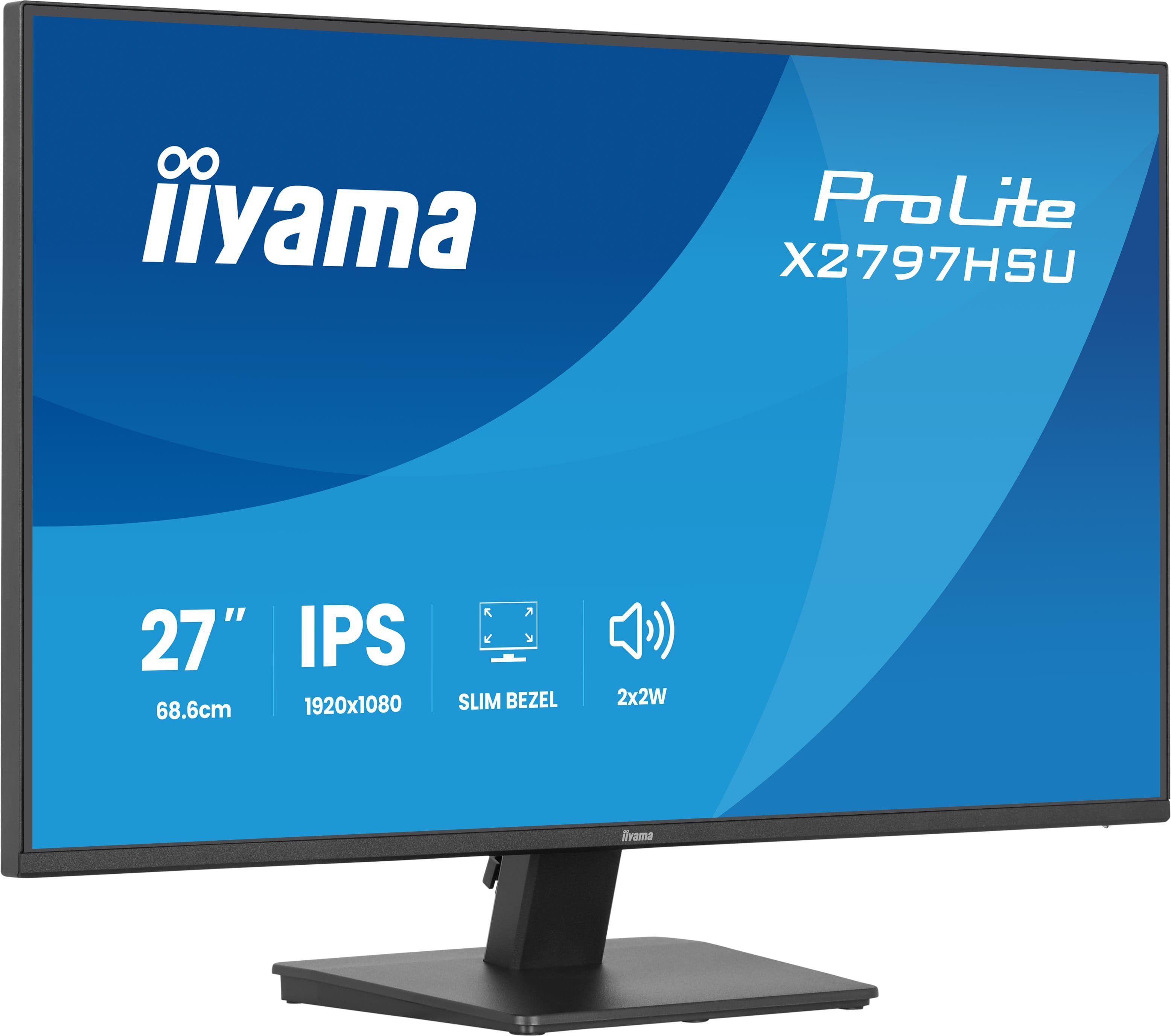 iiyama ProLite X2797HSU-B1 27 Zoll Full HD IPS Panel 16:9 120 Hz Monitor