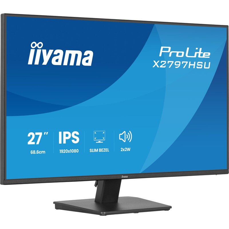 Iiyama Prolite 27" Fhd Ips 16:9 120 Hz Monitor X2797hsu-B1