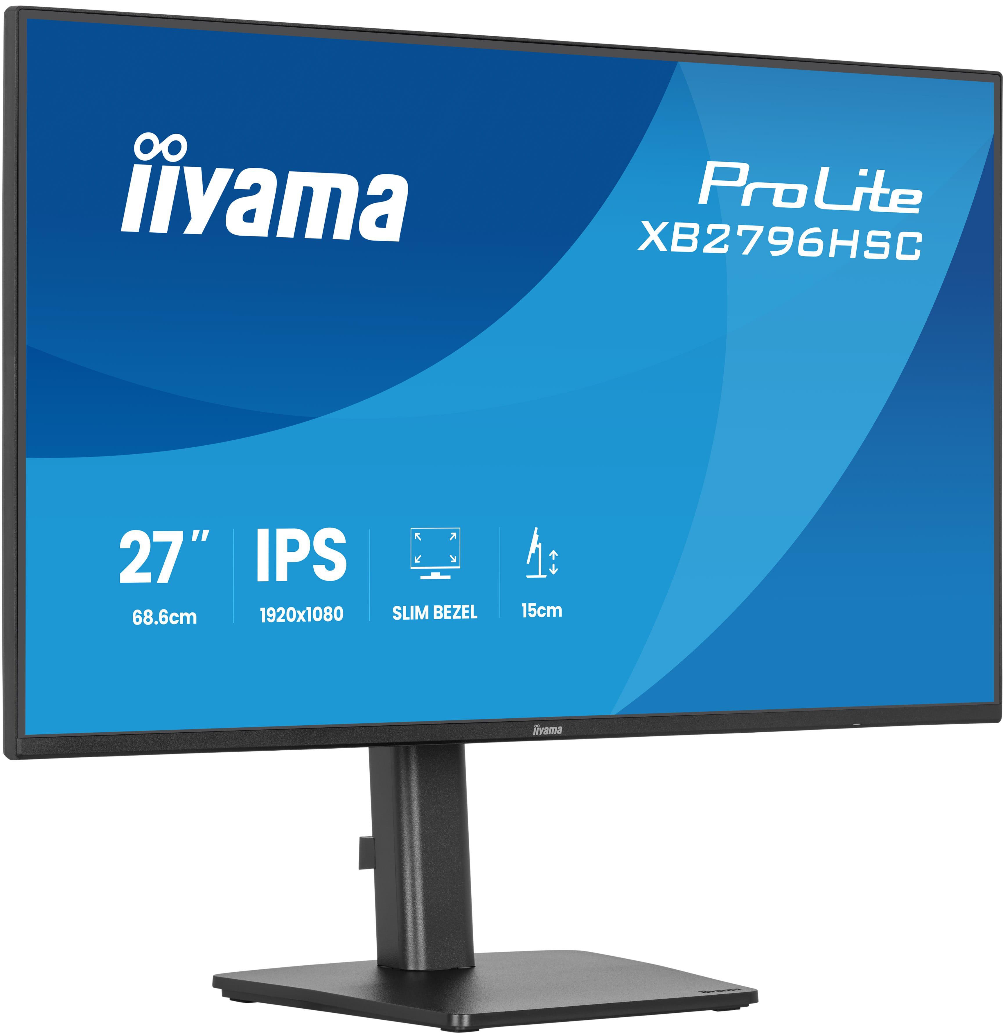 iiyama ProLite XB2796HSC-B1 27 Zoll Full HD IPS Panel 16:9 144 Hz Monitor