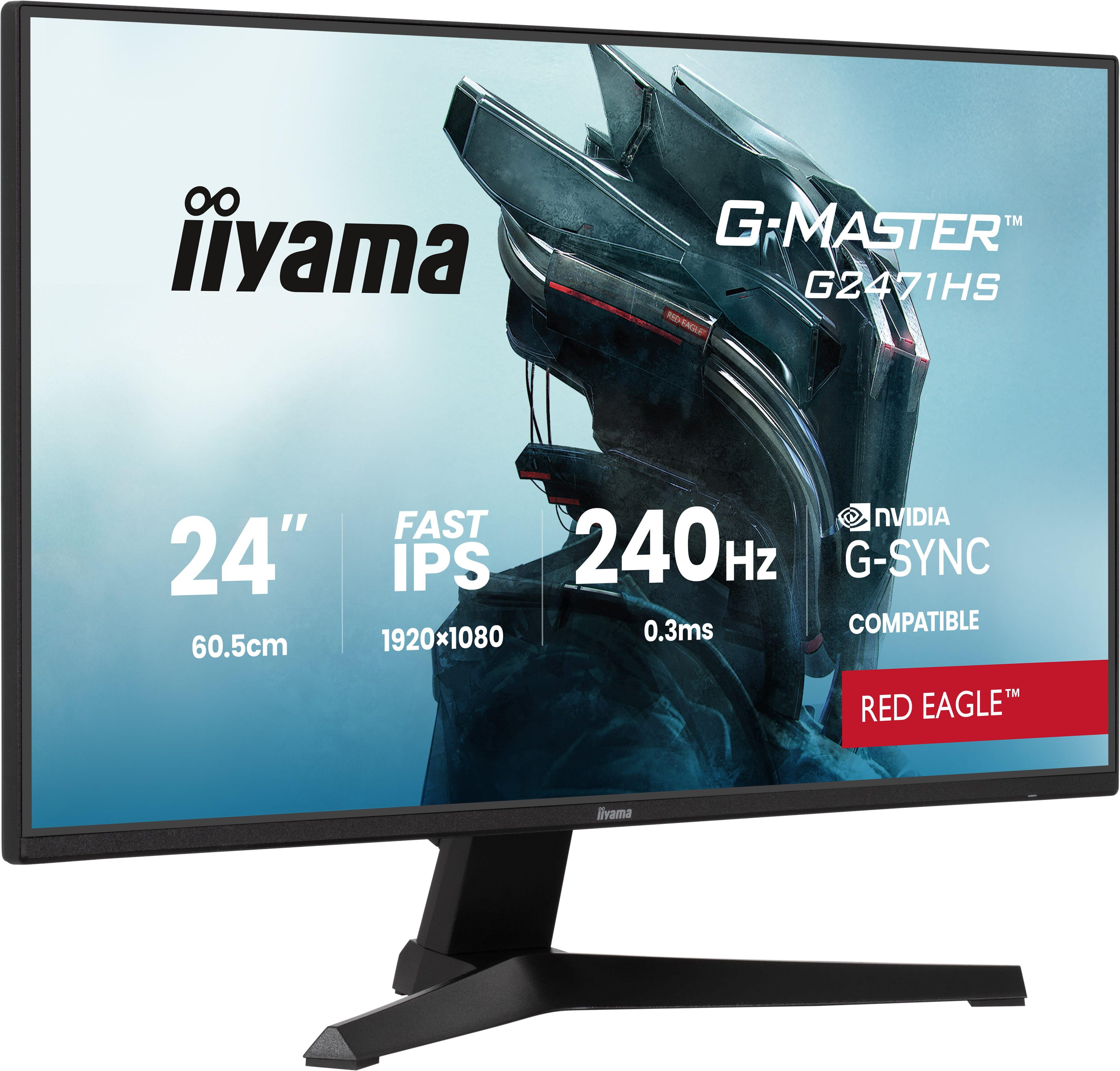 iiyama G-Master Red Eagle G2471HS-B1 23.8 Zoll Full HD IPS Panel 16:9 240 Hz Gaming Monitor