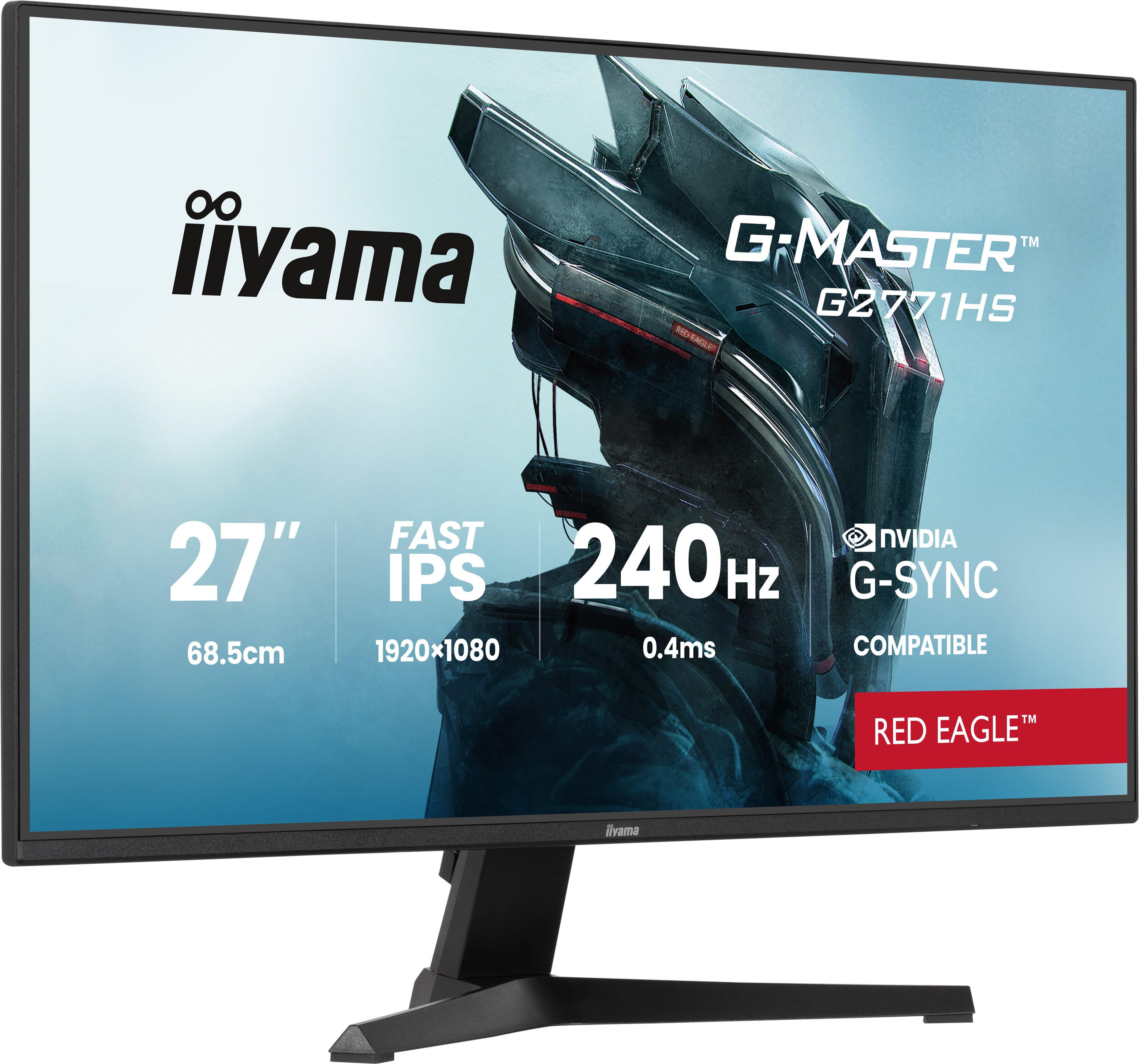 iiyama G-Master Red Eagle G2771HS-B1 27 Zoll Full HD IPS Panel 16:9 240 Hz Gaming Monitor