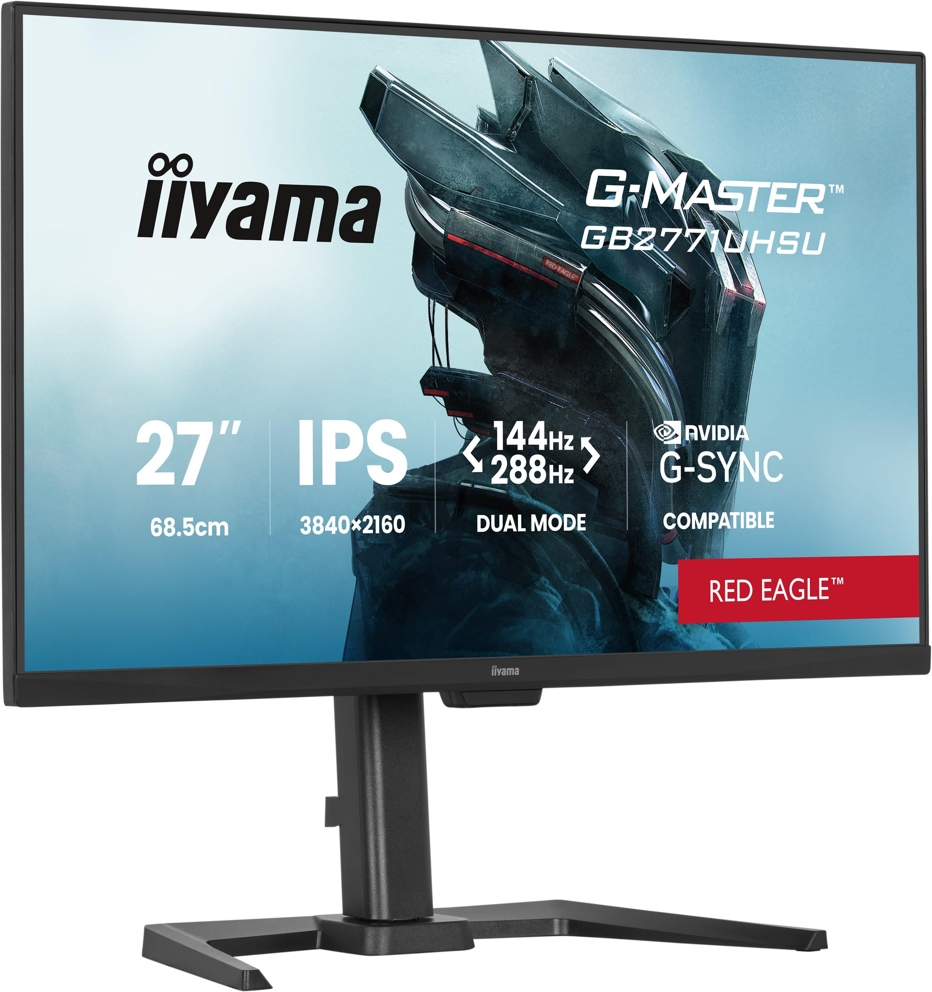 Joom Iiyama Ecran Pc Gamer - 27 - 144Hz - Dalle Fast Ips - 0,8Ms - Gb2771uhsu-B1 - Bild 4