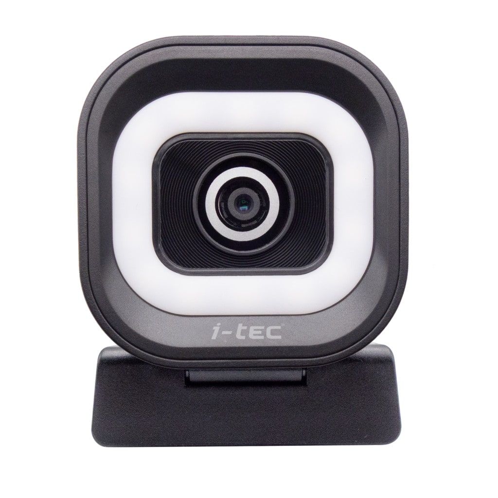 I-Tec Solomon 700 Stream 4K Webcam Usb-C/A, Ultra-Hd-4K-Auflösung, Integriertes Led-Ringlicht, Autofokus Größe 16 - Image 4
