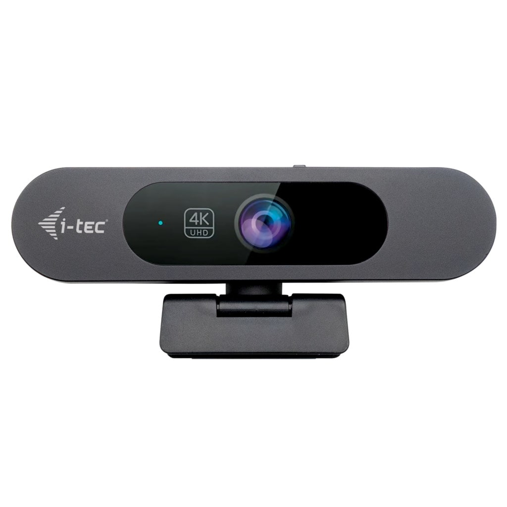 i-tec SOLOMON Pro 900 4K Webcam USB-C/A, Ultra-HD-4K-Auflösung, Automatisches Framing, Wide Dynamic Range, Digitaler Zoom und Picture-in-Picture-Modus