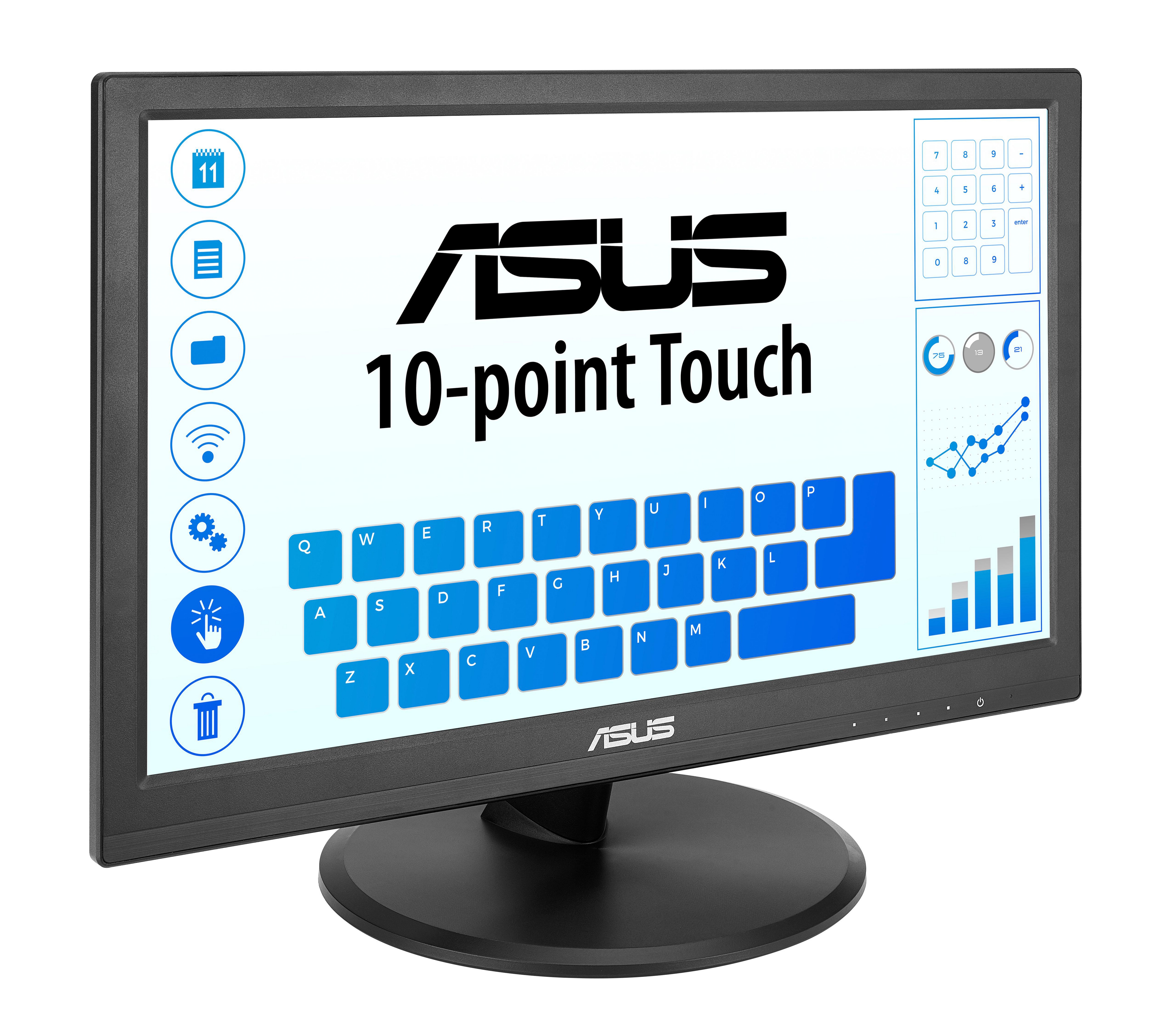 ASUS VT169HE 39,6cm (15,6") FHD IPS 16:9 Touch Monitor HDMI/VGA