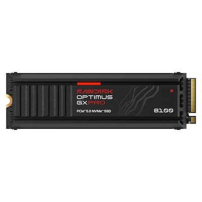 SANDISK Optimus GX PRO 8100 NVMe mit Kühlkörper 1TB