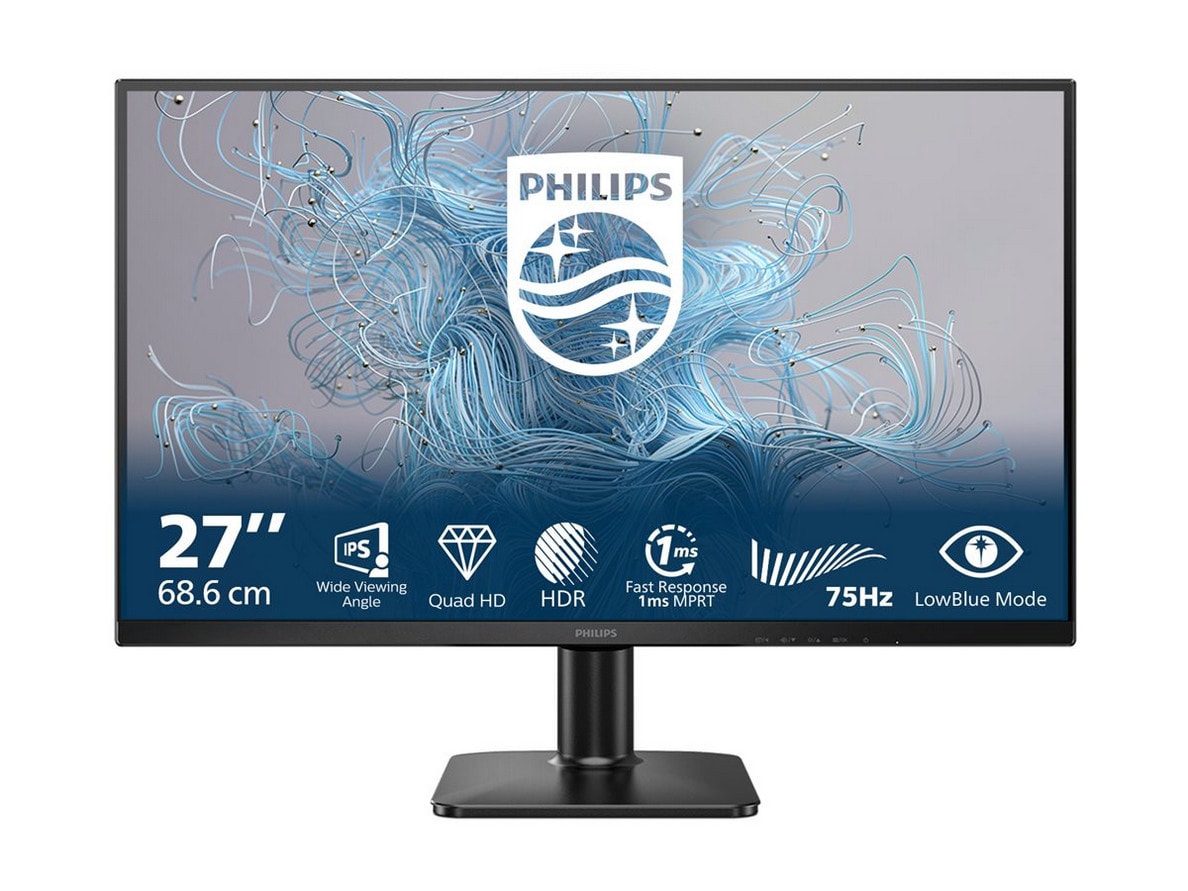 Philips 27E2N1500L 27 Zoll WQHD IPS Panel 16:9 75 Hz Monitor