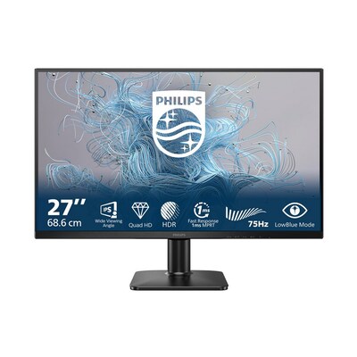 Philips  27E2N1500L 27 Zoll QHD IPS 16:9 75 Hz Office Monitor DP/HDMI | 08721038005455