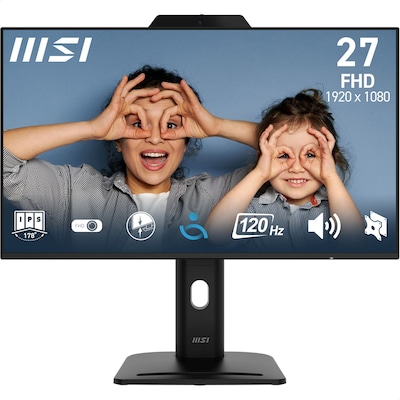 MSI  PRO MP272PMG 27 Zoll Full HD IPS LED 16:9 120 Hz Office Monitor DP/HDMI/VGA Webcam | 04711377260442