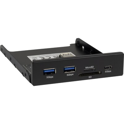 Inter-Tech  Argus CI-21 Interner Cardreader für 3,5″ Einbauschacht | 04260455645270
