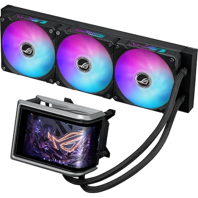 Asus  ROG RYUO IV 360 ARGB Komplettwasserkühlung für AMD und Intel CPUs schwarz | 04711636237895