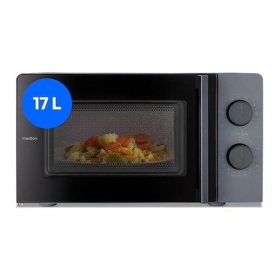 Medion LIFE® MD12211 Mikrowelle grau 700W 17L