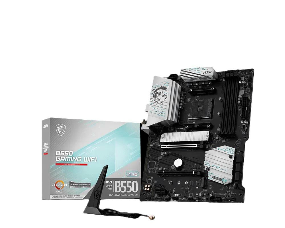 Msi B550 Gaming Wifi Mainboard Atx Am4 M.2/Hdmi/Dp Größe 4.0 - Bild 4