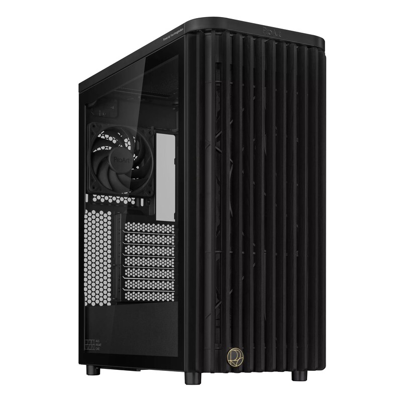 CPU/Core günstig Kaufen-ASUS ProArt PA401 Wood Edition TG ATX Tower mit Holz Front Panel Black. ASUS ProArt PA401 Wood Edition TG ATX Tower mit Holz Front Panel Black <![CDATA[• Tower Gehäuse, für Mainboards bis ATX • Max. Höhe für CPU-Kühler 160 mm, Max. GPU-Länge 315 mm • Inte