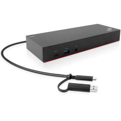 Lenovo  ThinkPad Hybrid Docking USB-C/A, 4K, 2x HDMI, 2x DP, 5x USB-A, 1x USB-C, Ethernet, 135W Netzteil | 00191999788403