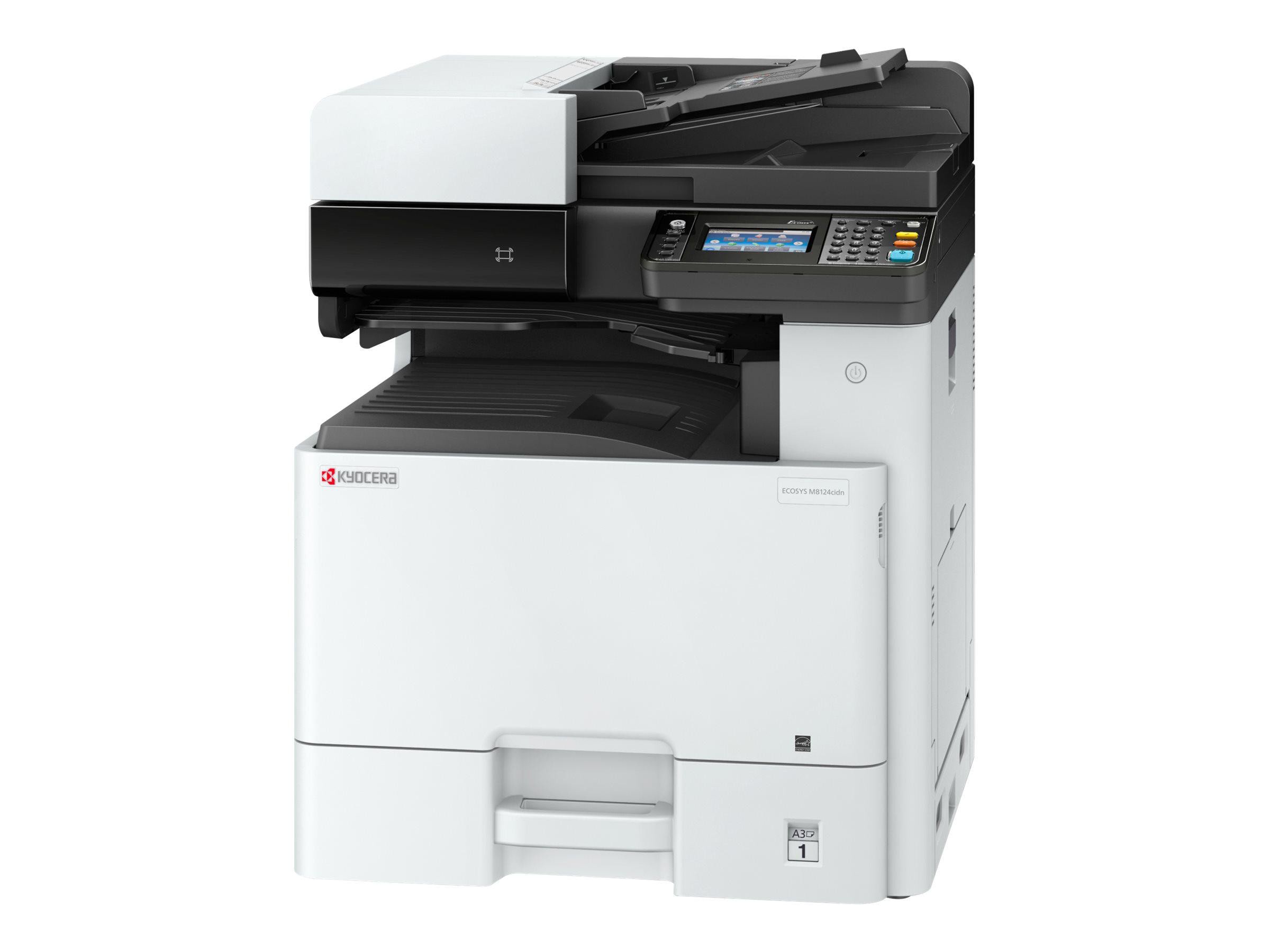 Kyocera ECOSYS M8124cidn/Plus Multifunktionsgerät, 3 Jahre Full Service Vor-Ort