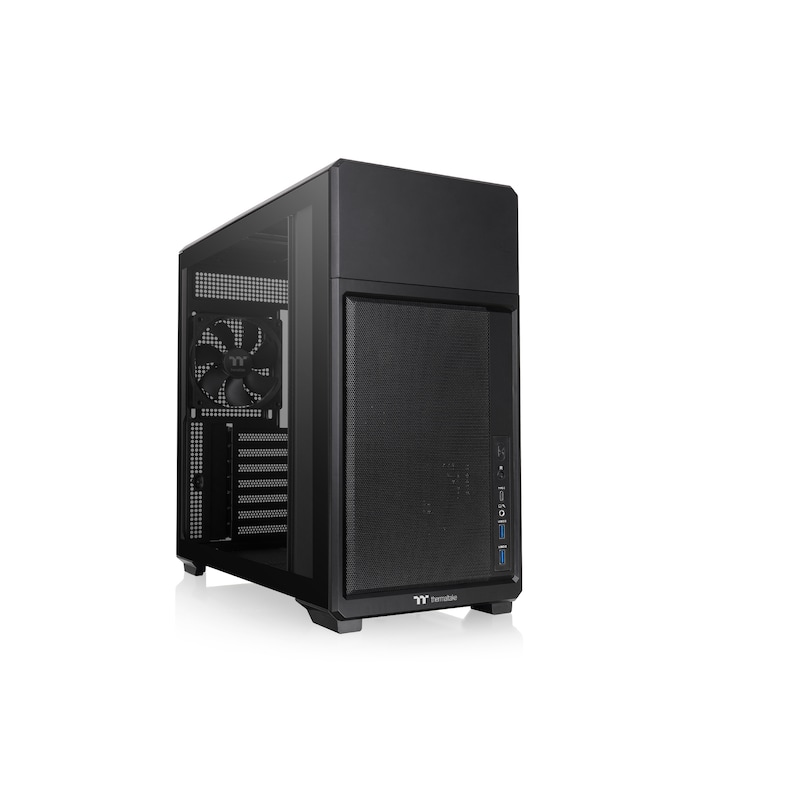 CPU/Core günstig Kaufen-THERMALTAKE TR300 TG Mid Tower Gehäuse black. THERMALTAKE TR300 TG Mid Tower Gehäuse black <![CDATA[• Midi-Tower Gehäuse, für Mainboards bis ATX • Max. Höhe für CPU-Kühler 165 mm, Max. GPU-Länge 410 mm • Interne Einschübe: 2x 3.5