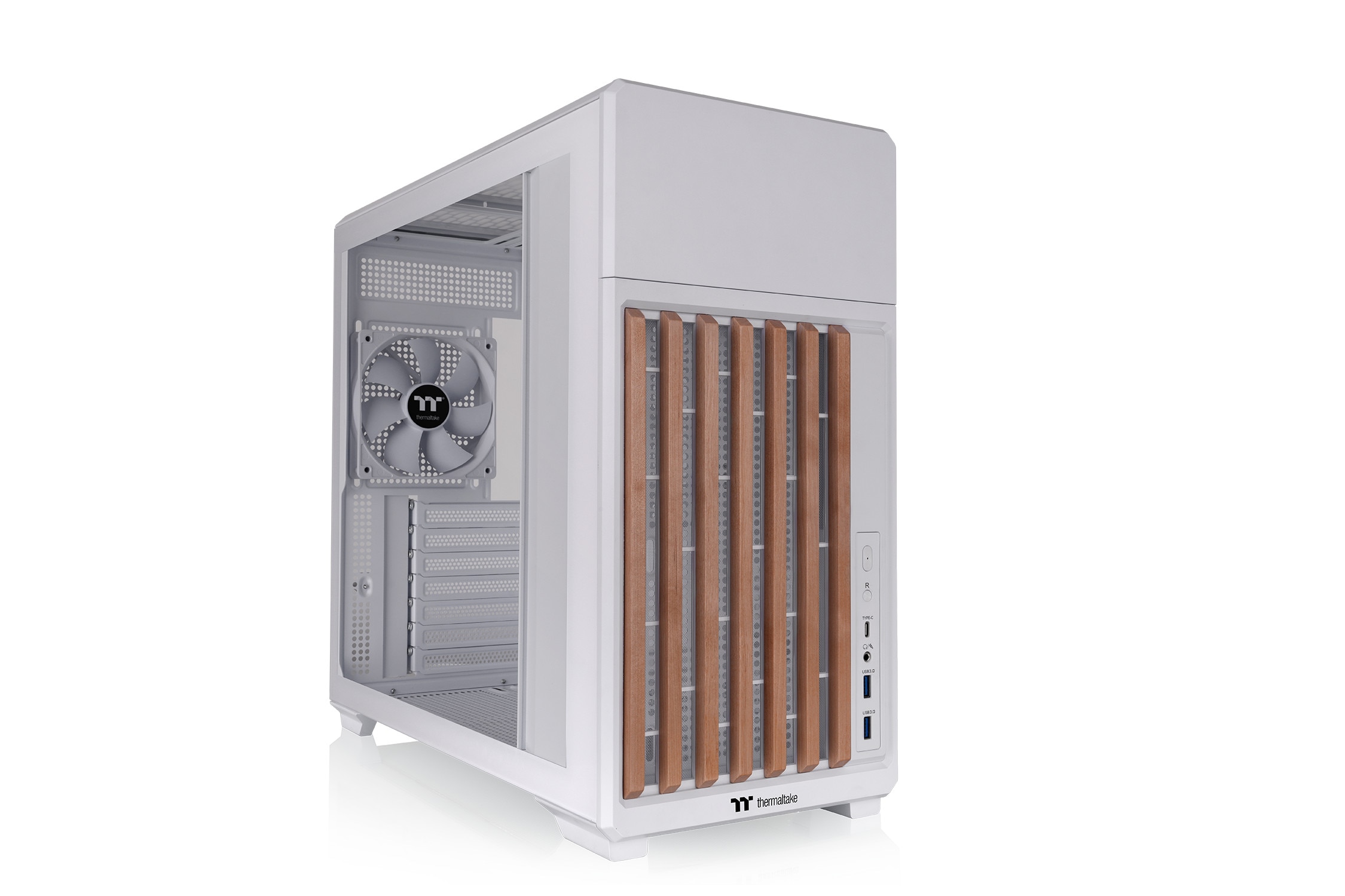 THERMALTAKE TR300 WS Mid Tower Gehäuse snow white