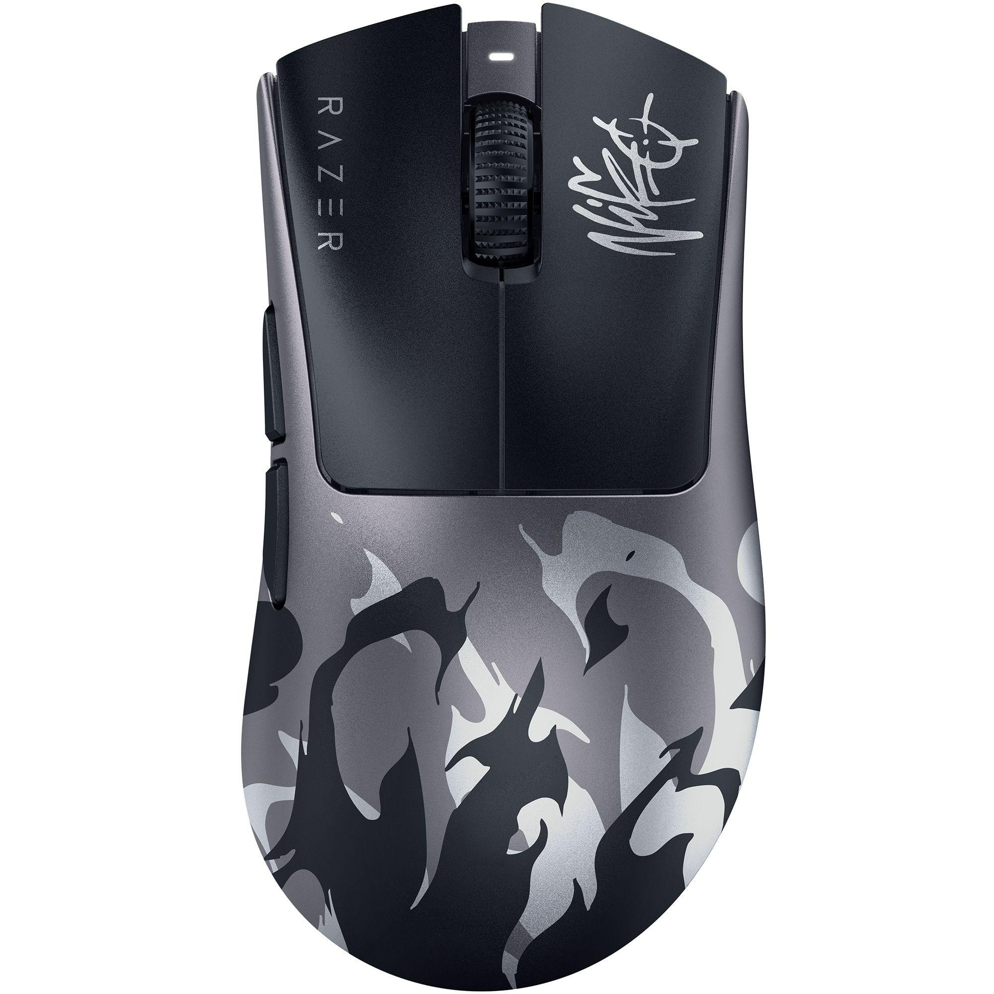 RAZER DeathAdder V4 Pro NiKo Edition Gaming-Maus NiKo Edition kabelgebunden / kabellos (Funk / Bluetooth) für Rechtshänder