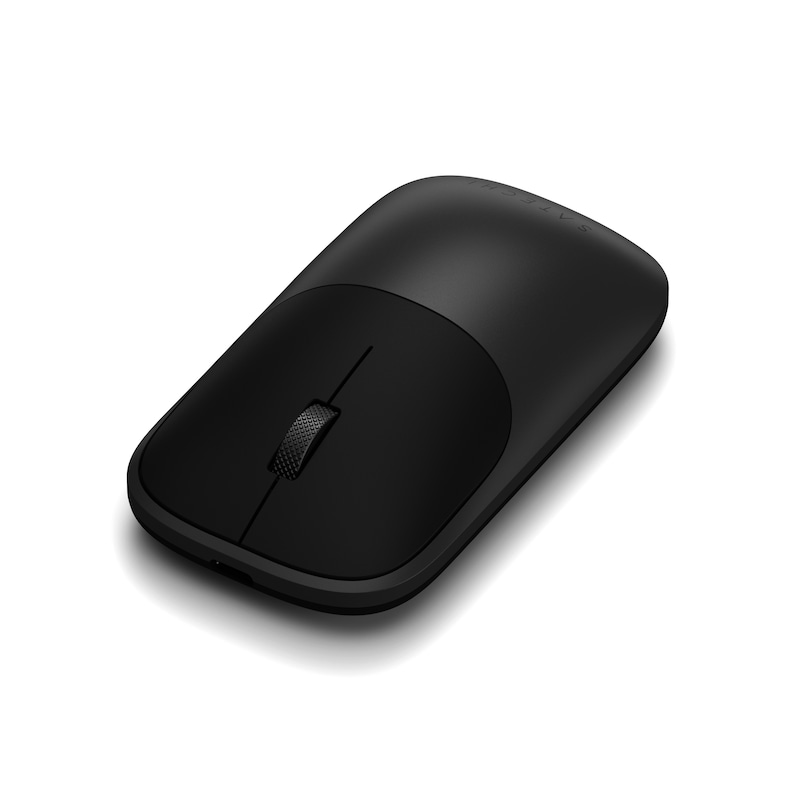 strukturierte günstig Kaufen-Satechi Slim EX Wireless Mouse Space Black. Satechi Slim EX Wireless Mouse Space Black <![CDATA[• Kabellose Slim-Maus für strukturierte Multi-Device-Setups im Büro, Homeoffice und unterwegs • Geräuscharme Tasten für ruhiges Arbeiten in geteilten Arbeitsum