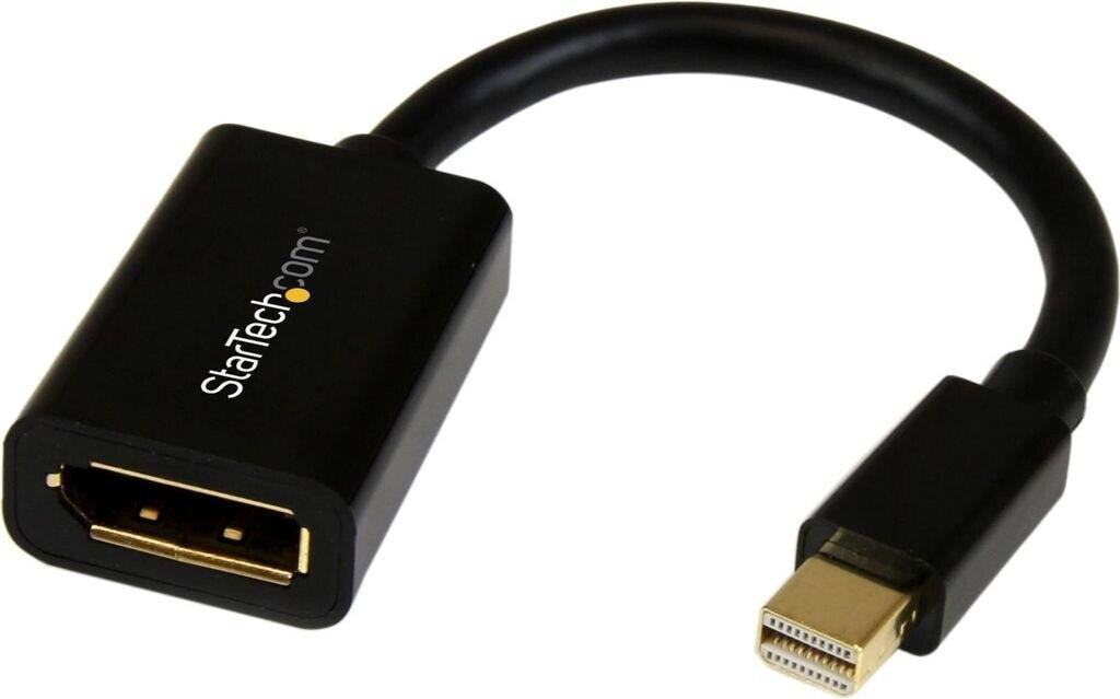 Startech Displayport Adapter 0,15m DP zu mini DP schwarz