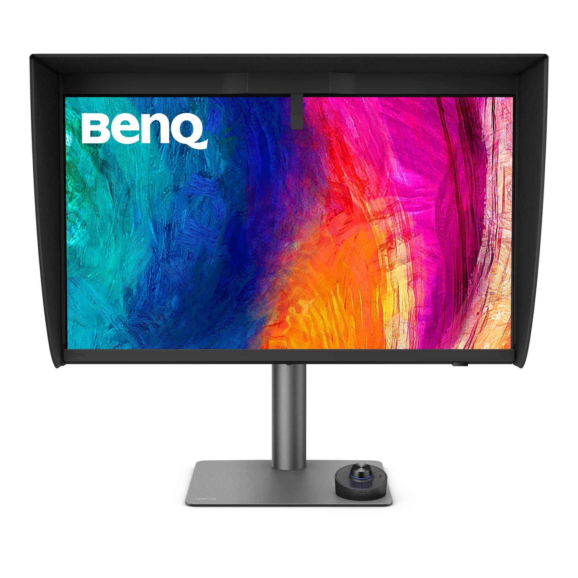 Benq Pd2770u 27 Zoll 4K (Uhd) Ips Designer Monitor 60 Hz 16:9 Dp/Hdmi/Usb-C Pd96w Docking Schwarz 9H.y0elb.qbe