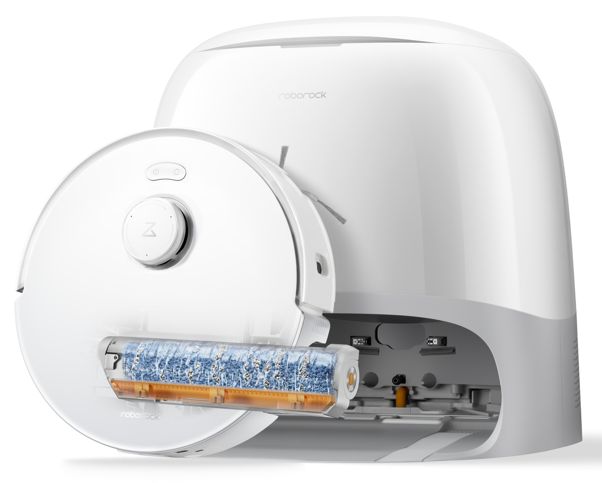 Roborock Weiß Saugroboter "Qrevo Curv 2 Flowx, White", B:35,3Cm H:11,9Cm T:35,3Cm, Saugroboter, Automatische Teppichschutz‑Walzenklappe - Image 7