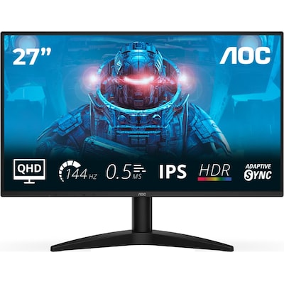 AOC  Q27B36X 27 Zoll QHD IPS Gaming Monitor 144 Hz 16:9 DP/HDMI | 04038986183208