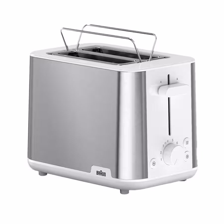 Braun Ht1510 Purshine Toaster Größe 8 Weiß - Bild 3