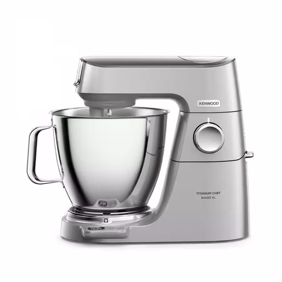 Kenwood KVL85.124SI Titanium Chef Baker Küchenmaschine XL 1.200W silber