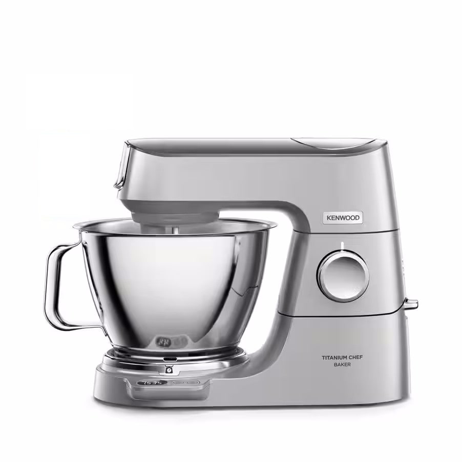 Kenwood KVL85.124SI Titanium Chef Baker Küchenmaschine 1.200W silber