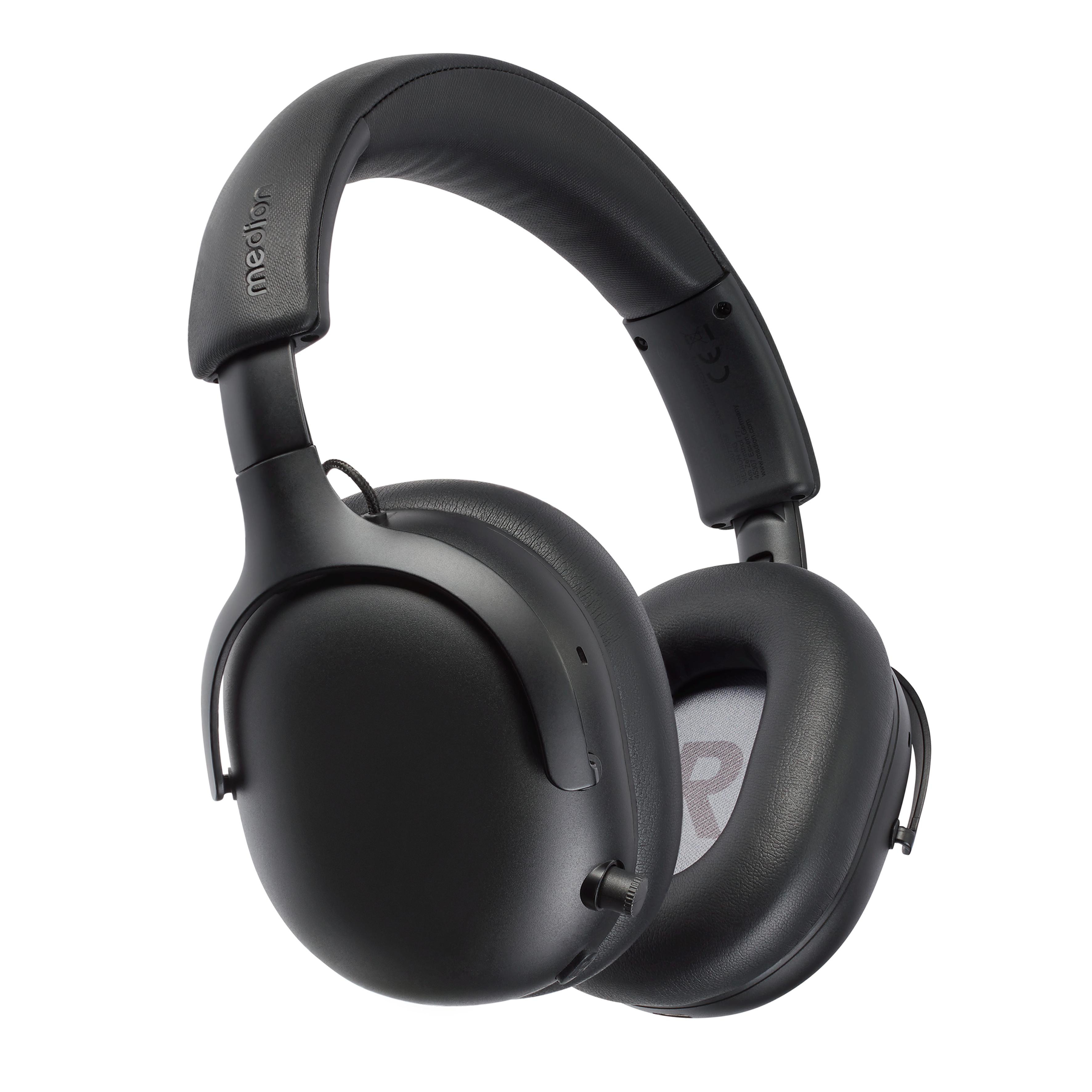 Medion LIFE HX1-Pure Over Ear-Kopfhörer schwarz