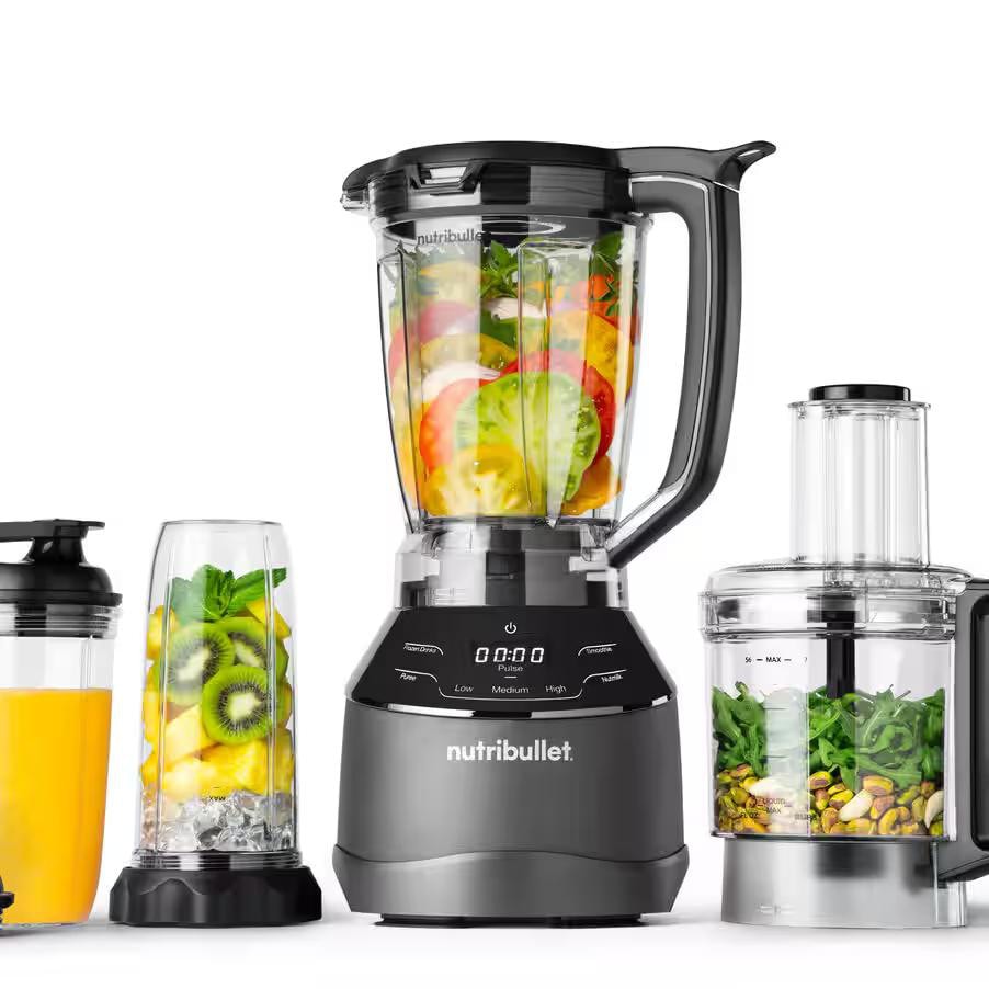 Nutribullet Schwarz Standmixer Nbf580b 1,8 L 1500 W Edelstahl 3-In-1 Multifunktionssystem - Bild 12