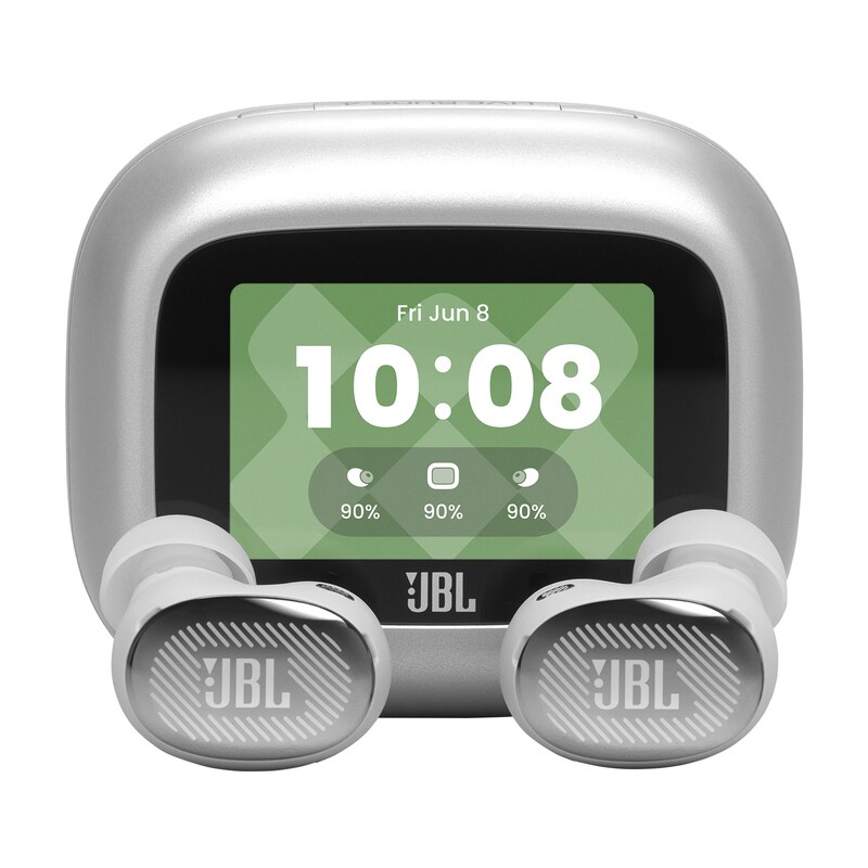 In Too günstig Kaufen-JBL Live Buds 4 ANC True wireless Bluetooth In-Ear Kopfhörer silber. JBL Live Buds 4 ANC True wireless Bluetooth In-Ear Kopfhörer silber <![CDATA[• Typ: In-Ear Kopfhörer - geschlossen • Übertragung: Bluetooth, Farbe: Silber • Besonderheiten: akt