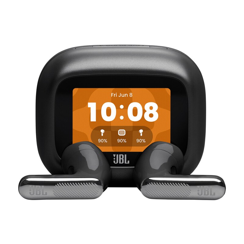 Flex True günstig Kaufen-JBL LIVE Flex 4 True-Wireless In-Ear Bluetooth Kopfhörer schwarz Noise Cancelling. JBL LIVE Flex 4 True-Wireless In-Ear Bluetooth Kopfhörer schwarz Noise Cancelling <![CDATA[• Typ: In-Ear Kopfhörer - Dynamisch • Übertragung: Bluetooth, Farbe: Sc