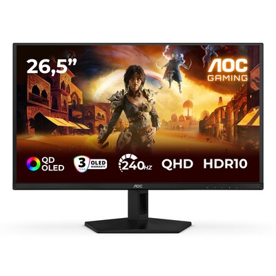 AOC  Q27G41ZDF 26.7 Zoll QHD QD-OLED Gaming Monitor 240 Hz 16:9 DP/HDMI 0,03ms | 04038986183147