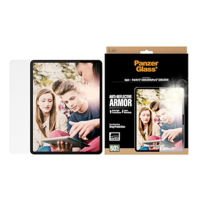 PanzerGlass  Anti-Reflective Armor Displayschutz iPad Air 13″ (2024-2026) Pro 13″ (2024-2025) Ultra-Wide Fit m. Fastfit tool | 05715685030642