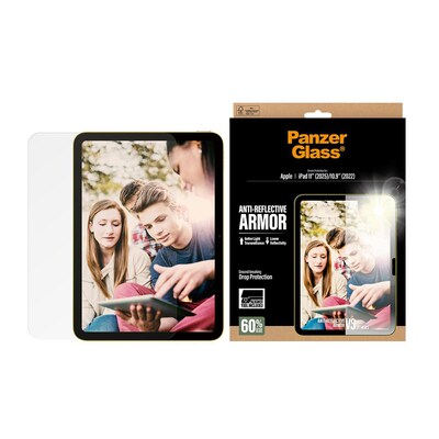 PanzerGlass  Anti-Reflective Armor Displayschutz iPad 11″ (2025-2026) 10.9″ (2022) Ultra-Wide Fit m. Fastfit tool | 05715685031427