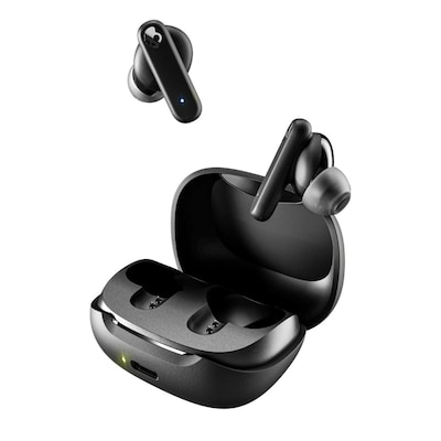 Skullcandy Smokin' Buds True Wireless drahtlose Kopfhörer, schwarz Bluetooth In-Ear