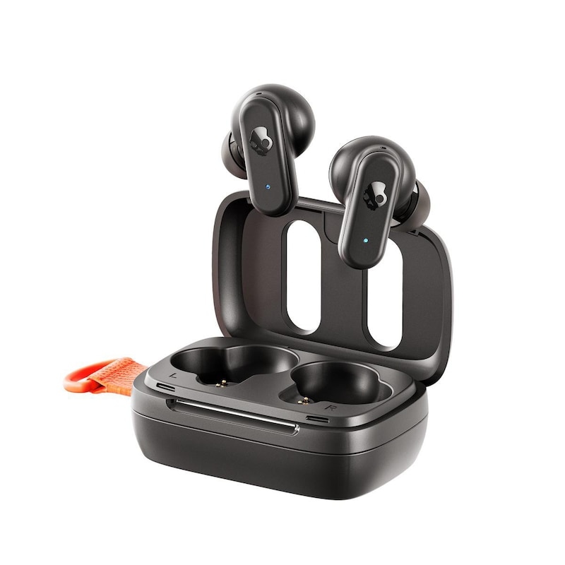 Bluetooth günstig Kaufen-Skullcandy Dime 3 True Wireless drahtlose Kopfhörer, schwarz/orange Bluetooth In-Ear. Skullcandy Dime 3 True Wireless drahtlose Kopfhörer, schwarz/orange Bluetooth In-Ear <![CDATA[• Typ: In-Ear Kopfhörer - geschlossen • Übertragung: Bluetooth, F