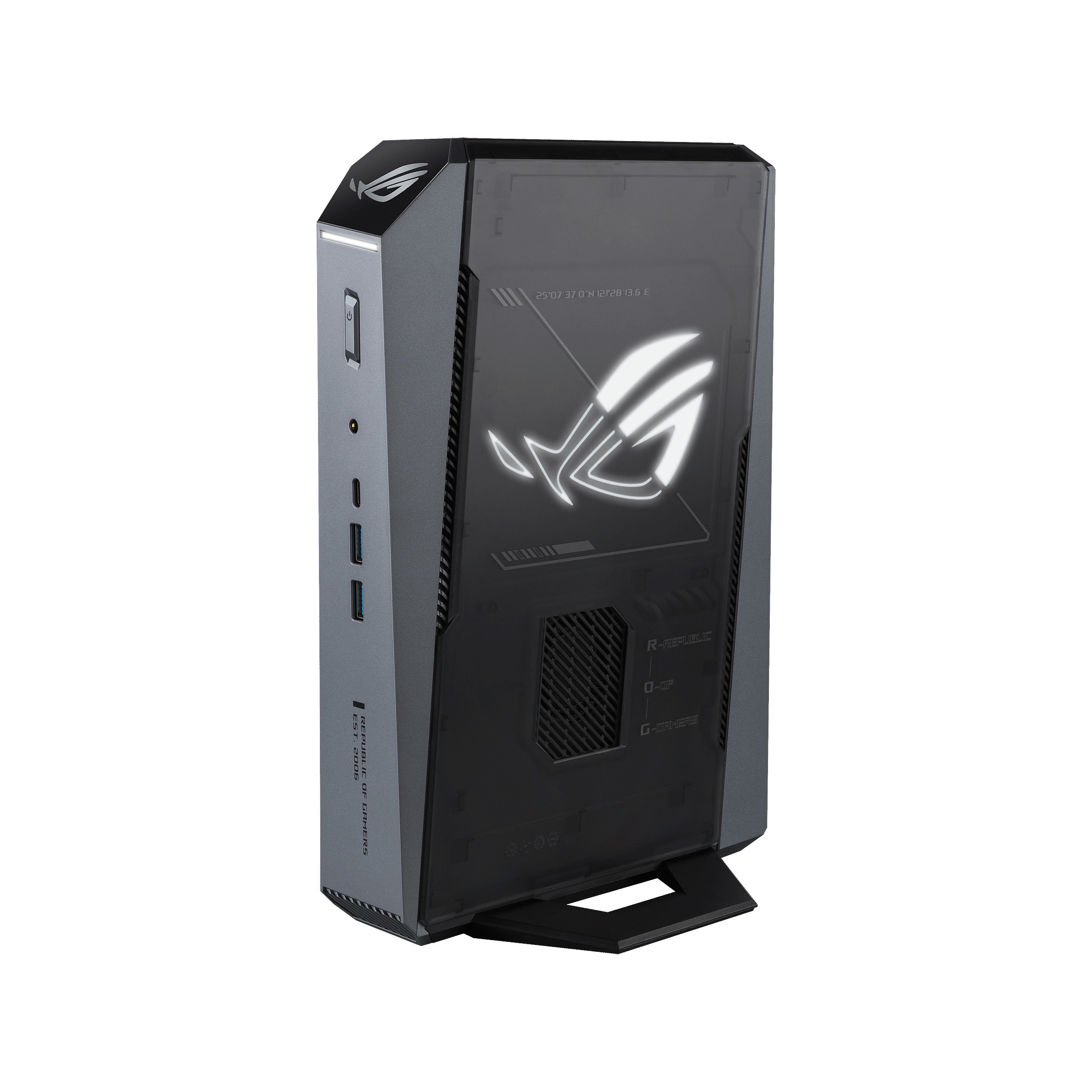 ASUS ROG GR70-N90043AN Mini PC AMD Ryzen 9 9955HX 32GB/1TB RTX5070 Win11 Image