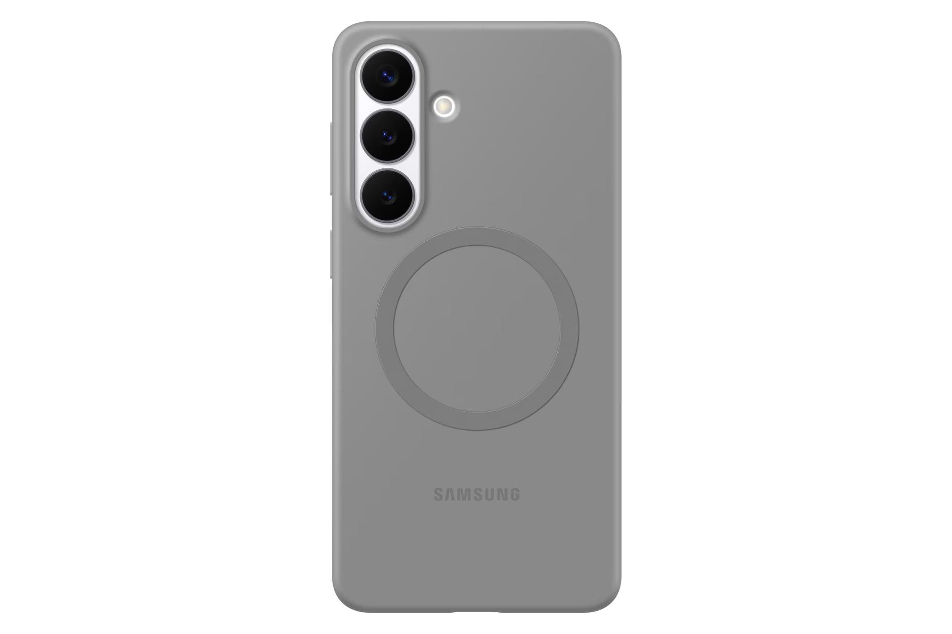 Samsung EF-ES947 Silicone Magnet Case für Galaxy S26+ grau
