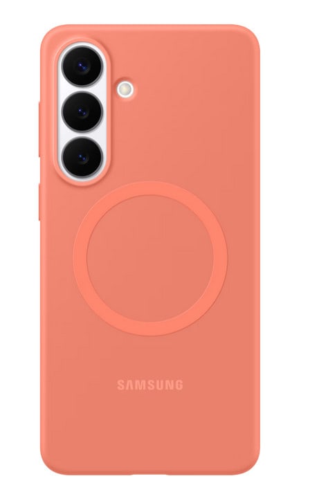 Samsung EF-ES947 Silicone Magnet Case für Galaxy S26+ Coralred